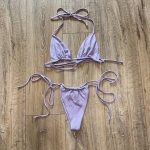 Frankie’s Bikinis Purple Bikini